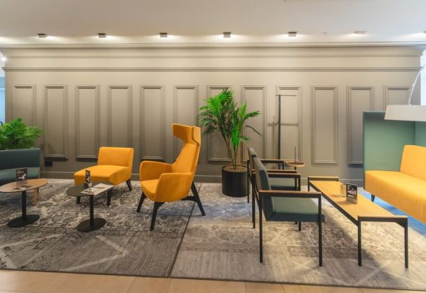 Inspiration für Hotel Lobby Ausstattung
